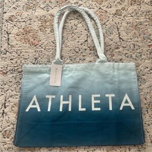 NWT Athleta Blue Ombré Tote